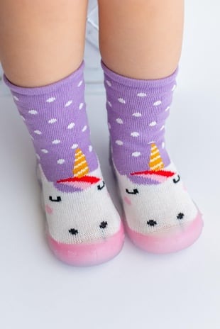 Patol Unicorn Kaydırmaz Taban Çorap Panduf