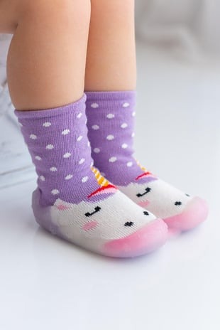 Patol Unicorn Kaydırmaz Taban Çorap Panduf