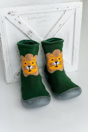 Patol Aslanlı Kaydırmaz Taban Çorap Panduf